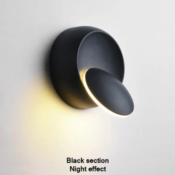 

5W LED Bed Decoration Side Lamp Bedroom Ceiling Lamp 360 Degree Rotation Adjustable Light For Modern Home Interior Wall Lights