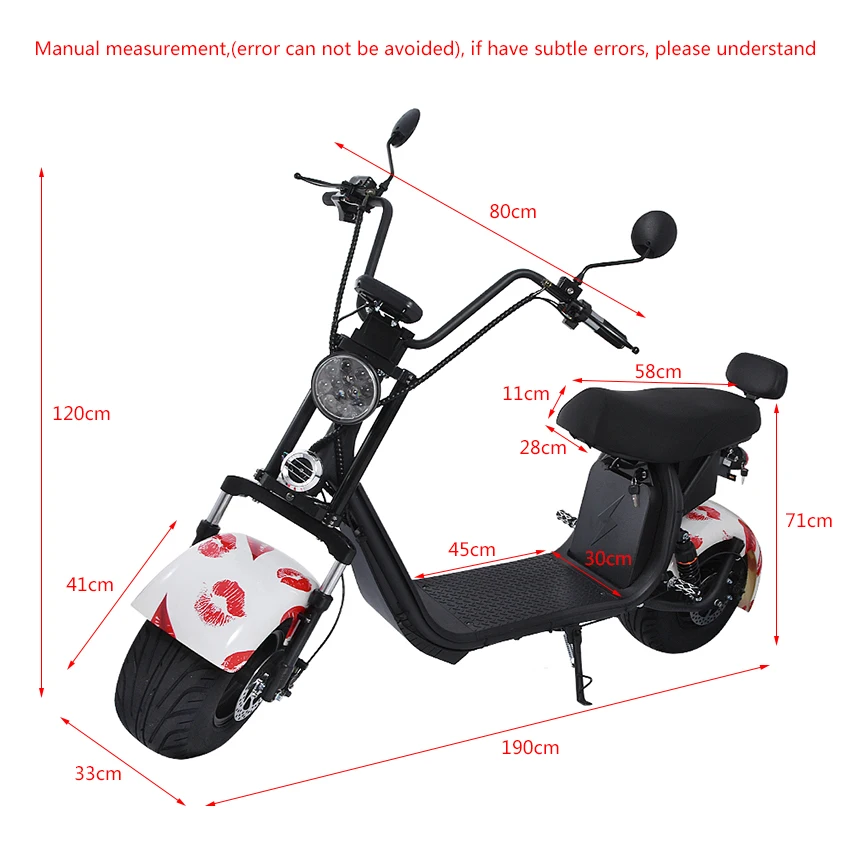 Q8 1500 Вт Электрический скутер 18 дюймов два колеса для Взрослых вместо ходьбы городской электрический мотоцикл 70 км/150 км