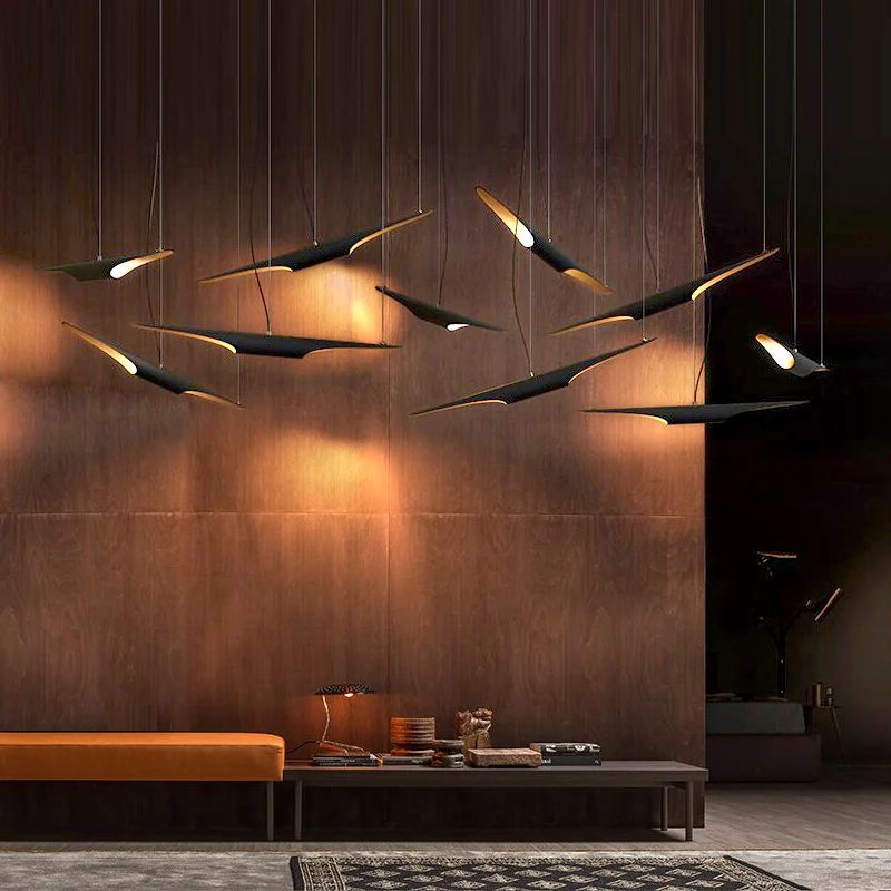 

Modern Simple Pendant Lamp Bar Art Creativity Northern European Style Restaurant Clothing Store Front Desk Loft Pendant Lamp Led