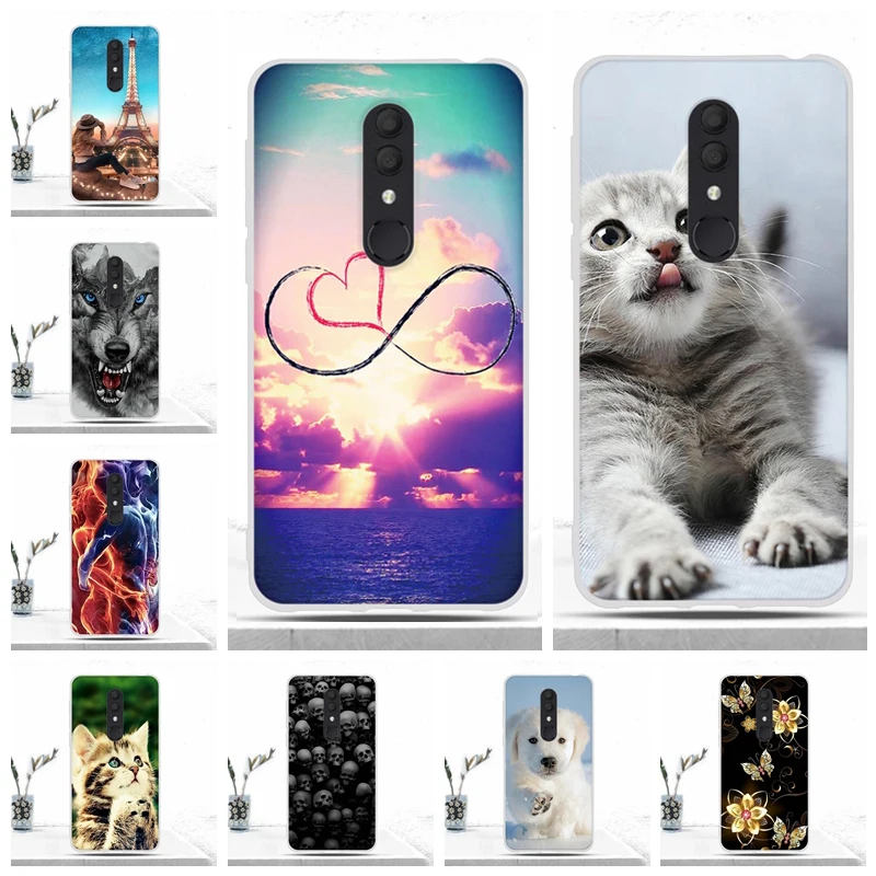 

Soft TPU Silicone Case For Alcatel 3 2019 3L 2019 Case Cover Fundas Back Cover Bumper For Alcatel 3 (2019)/3L (2019) Case Coque