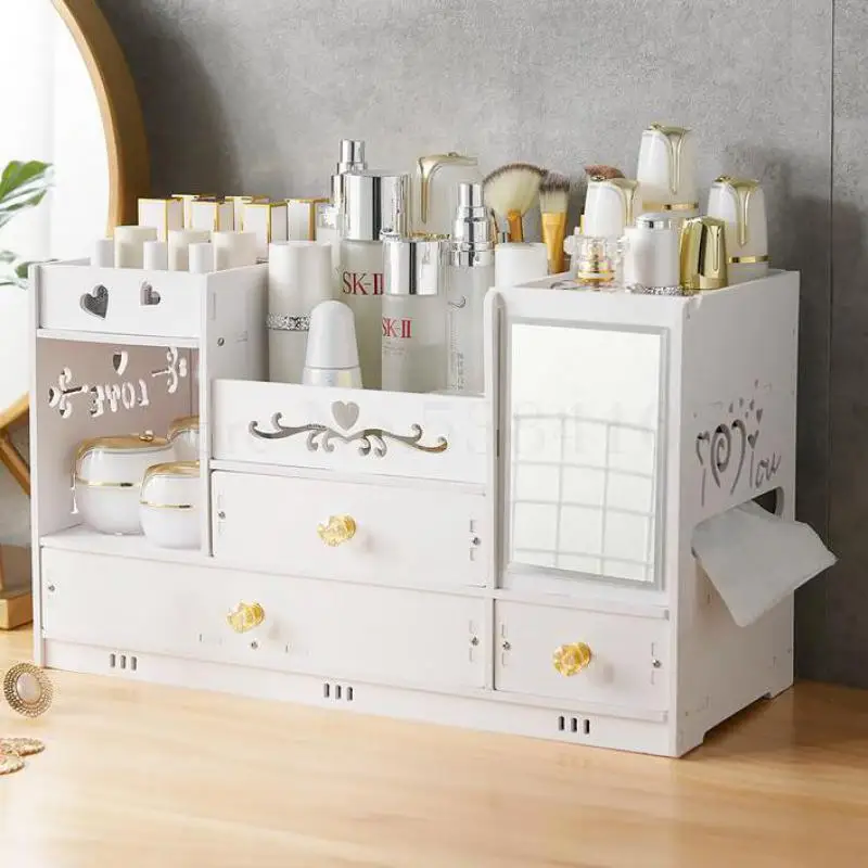 large mirrored dressing table