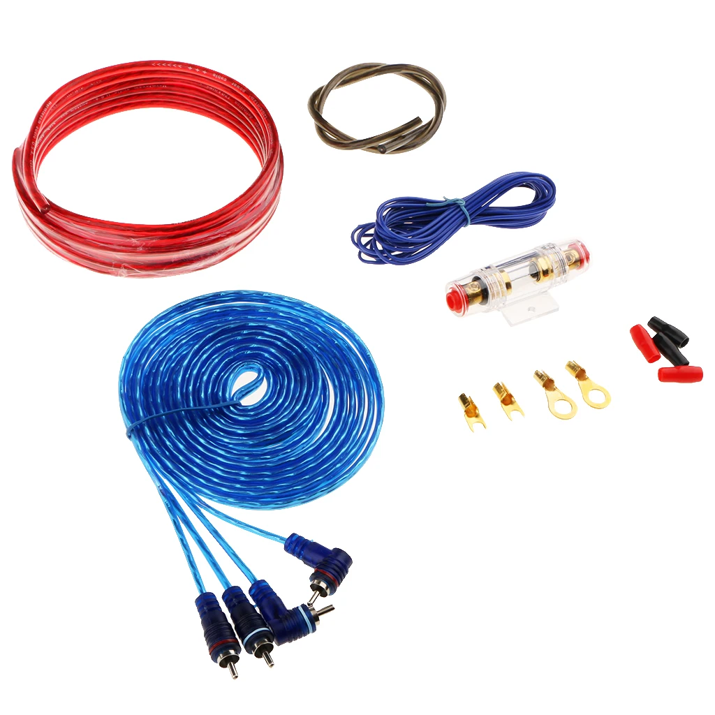 Brand New Durable Car Audio Subwoofer Amplifier Wiring Kit Power HT-302