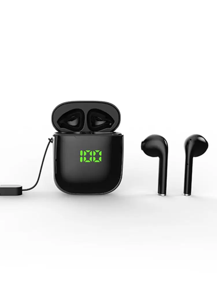 

New WK60 TWS Bluetooth 5.0 Earphones LED Display QI IPX5 Waterproof Wireless Charging Binaural HD Call Headphone Mini Earbuds