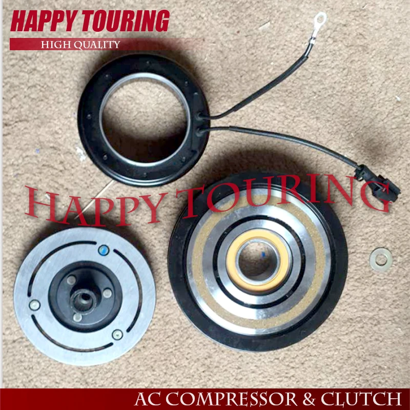 

Магнитная муфта компрессора переменного тока HS15 для автомобилей Ford Ranger, курьер для Mazda BT50 97701-34700 9770134700 711400218 3636288 F500RZWLA