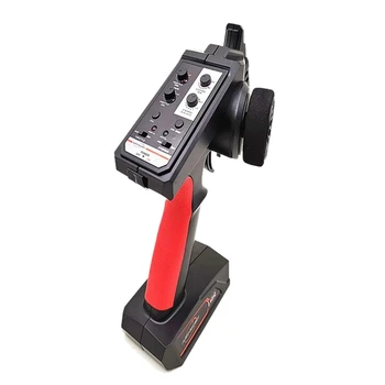 

AX6S RC Car Controller 2.4G 4CH Transmitter & Receiver Radio Remote Control with Receiver for Crawler Car SCX10 TRX4 RC Boat