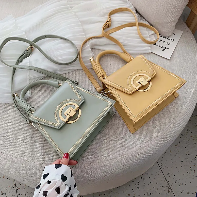 Зеленая маленькая сумка через плечо Meteor Bird женские сумки женская мини для