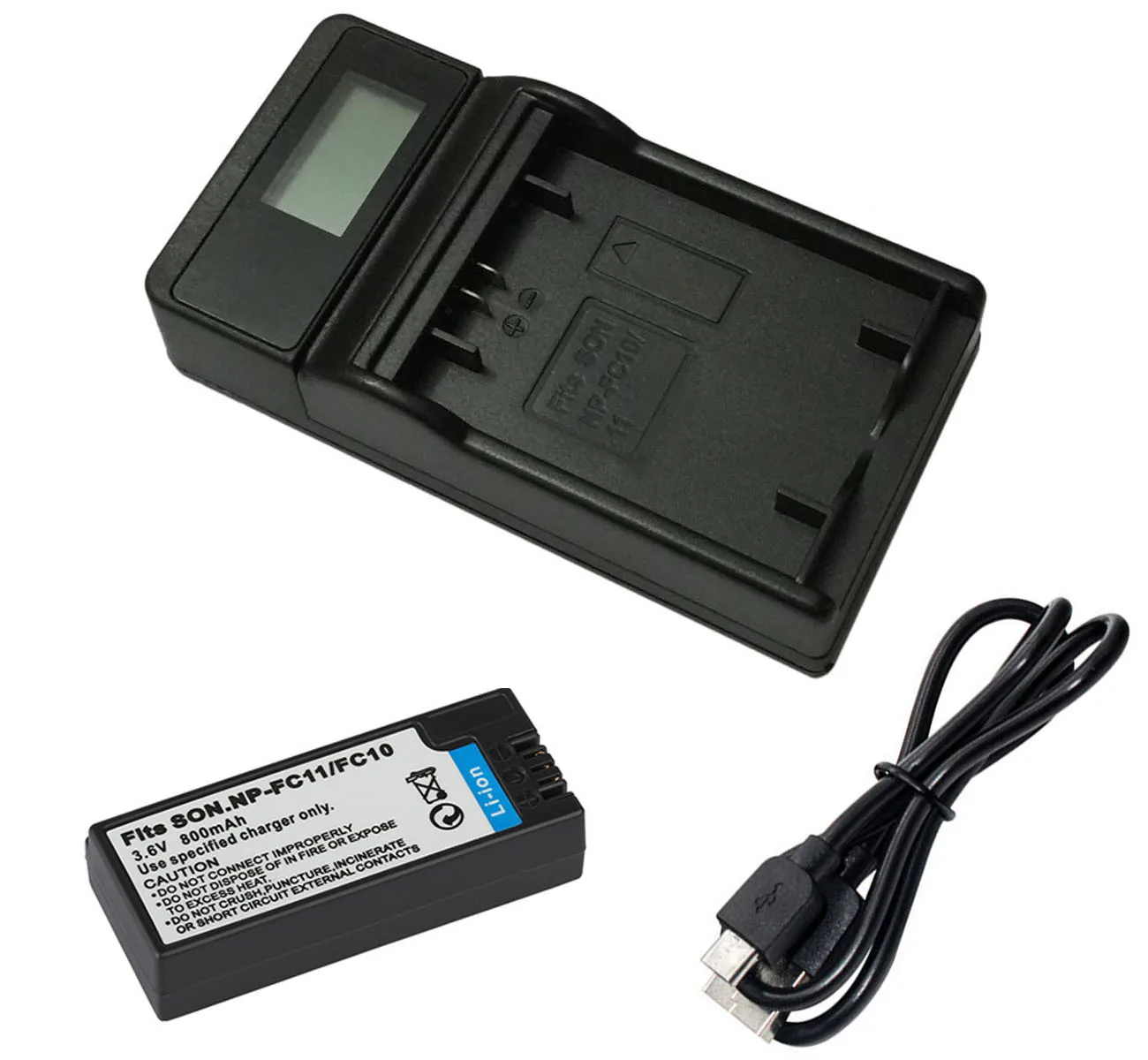 Батарея 2 шт. в комплекте+ Зарядное устройство для sony детали sony Cyber-Shot DSC-V1, DSC-P2, DSC-P3, DSC-P5, DSC-F77, DSC-F77A, DSC-F77E, DSC-FX77 цифровой Камера - Цвет: 1Battery and Charger