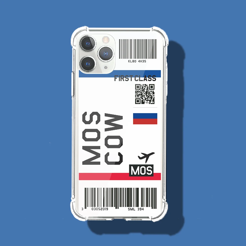 Забавный чехол для телефона из сеула Москвы Мадрида iPhone 12Pro Max XS X 11 Pormax 12Mini XR 8plus 6s 7