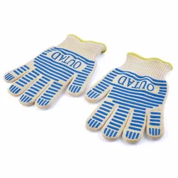 Gants d'extérieur résistants à la chaleur 26/35Cm, étanches, lot de 5 doigts pour barbecue 