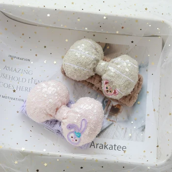 

Duffy Bear Stellalou ShellieMay Makeup Headbands Wash Face Headband Women Girls Cartoon Holder Turban Hairbands Hair Accessories