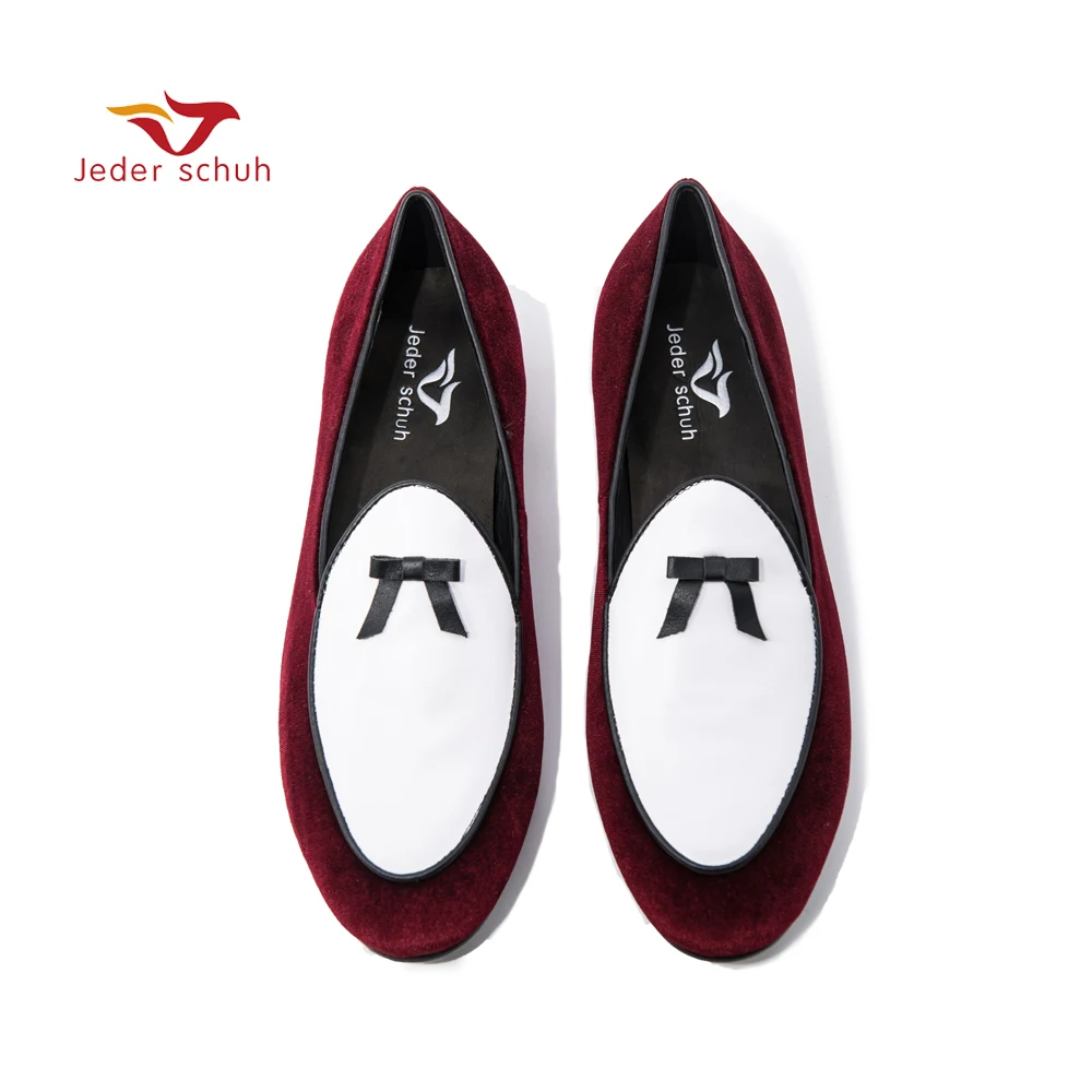 

Jeder Schuh Velvet Men Handmade Loafers Fashion Prom And Wedding Men'S Casual Shoes Men Flats