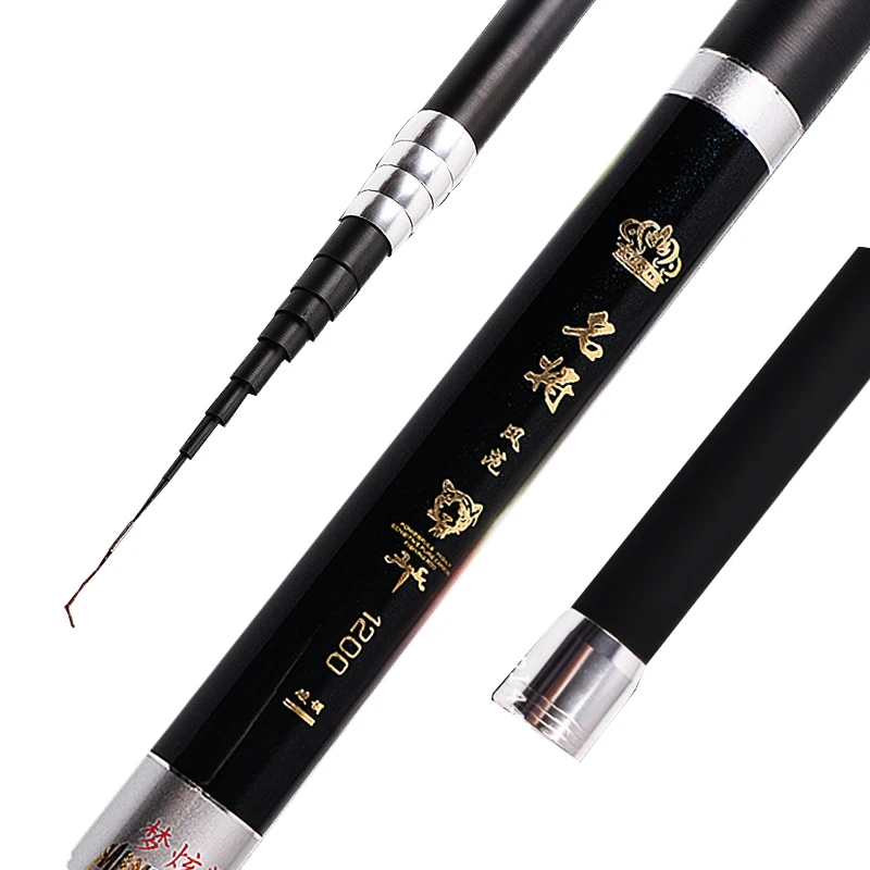

Sea Fishing Carbon Taiwan Fishing Rod Ultralight Power Hand Pole Telescopic Fishing Landing Net Pole 9m Long Canne A Peche