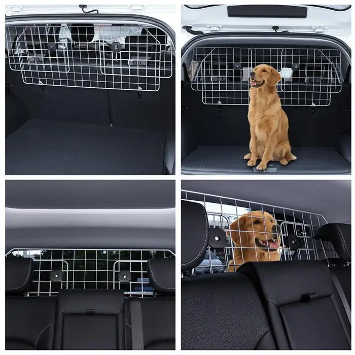 Car Pet Fence Adjustable Dog Safety Obstacles Travel Protection Barrier