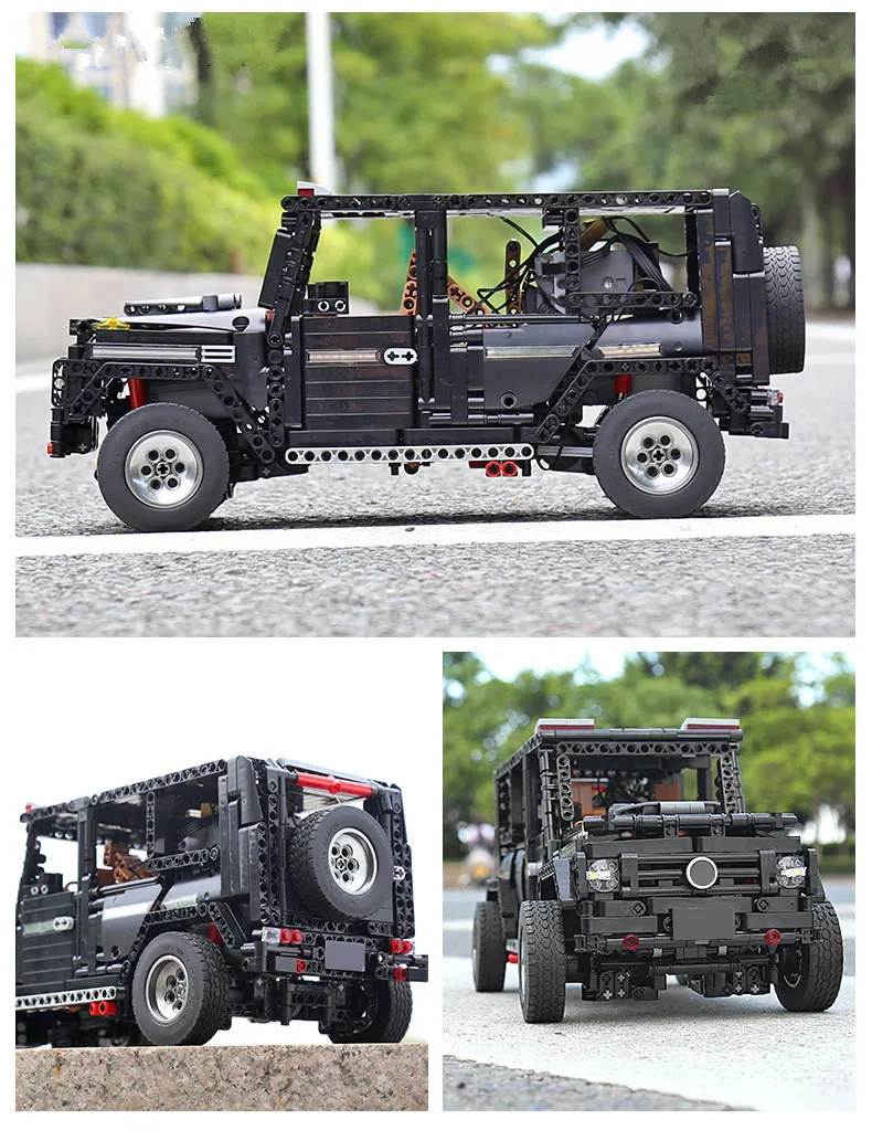 13070 серия Technic City Big G Car 20100 MOC-2425 G500 AWD строительные блоки кирпичи Детские RC игрушки