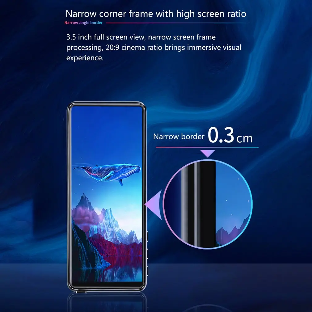 M7 3,5 дюймов полный экран сенсорный Mp3 студенческий Walkman портативный Mp4 девушка Mp5 ультра тонкий Mp3 Mp6 музыкальный плеер