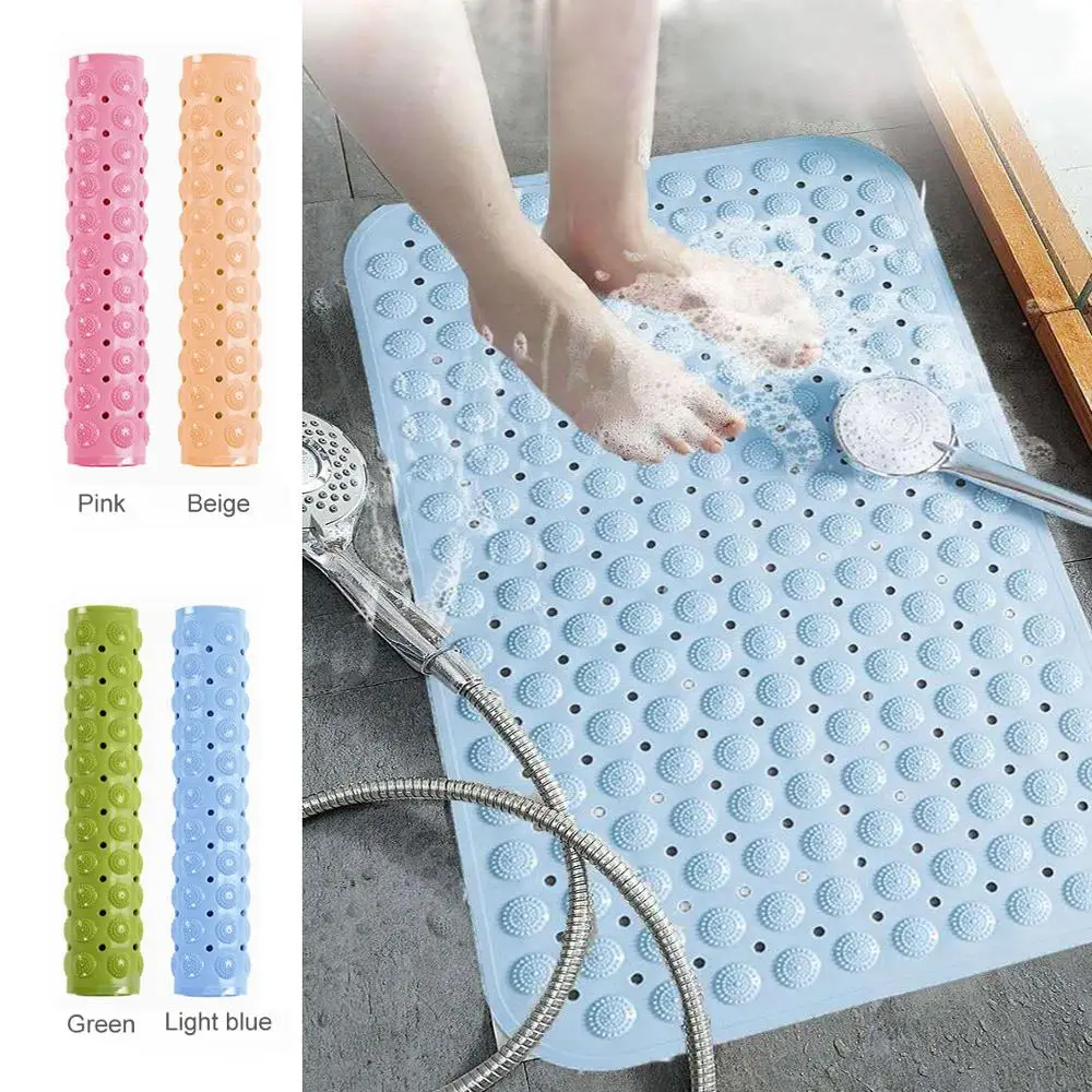 

Non-Slip Non-Skid Bathtub Shower Mat Waterproof Bath Rug Door Mats Floor Mat Toilet Mats Bath Carpet Massage Design