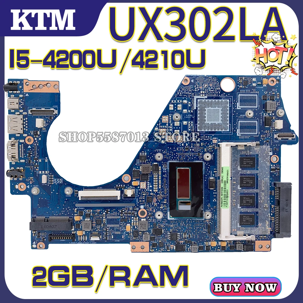 Материнская плата для ноутбука ASUS UX302L/UX302LA/UX302/Тест материнской платы OK