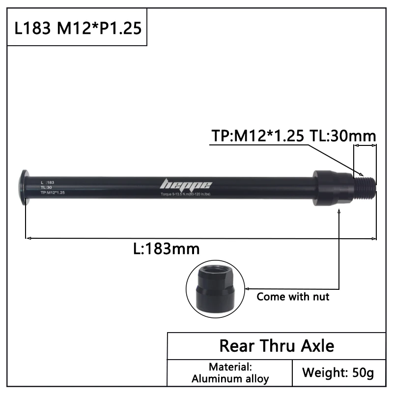 L183 M12x1.25 TL30