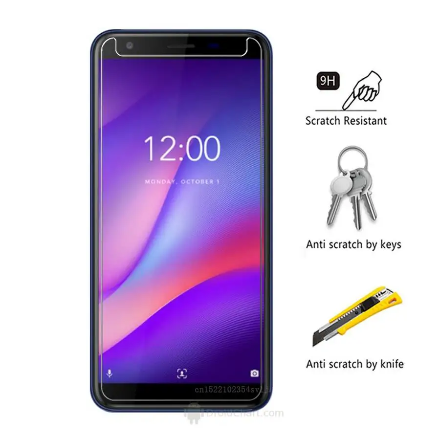 

For Vernee T3 PRO V2 PRO Tempered Glass Front Protective Glass Screen Protector Transparent For Vernee X2 X