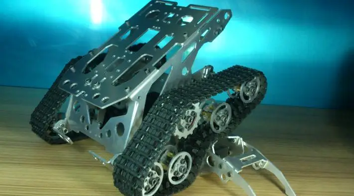 7.2-12V Mini Smart Robot Tank Chassis Tracked Car Tank Smart Robotic Accessroies Diy Robot Toys For Children
