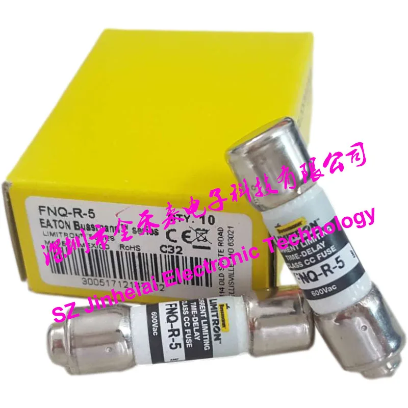 

100%New and Original FNQ-R-5 CC-TRON Fuses 5A 600V