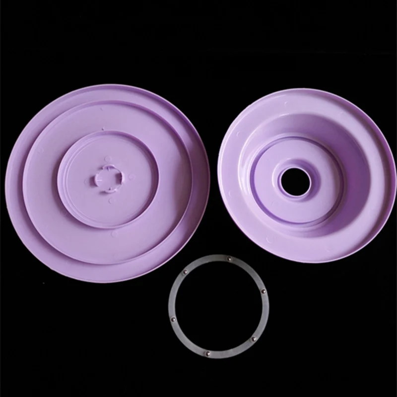  Plastic Cake Plate Turntable Rotating Anti-skid Round Cake Stand Cake Decorating Rotary Table Kitch