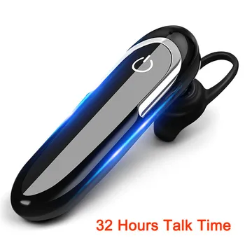 

D5 Bluetooth Wireless Handsfree with Mic Hands free Business Earphone Voice Control In Car for iPhone Samsung Huawei D7