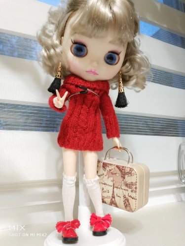 1/6 bjd blyth Кукла Одежда Pullip кукла аксессуары модный цветной свитер для 30 см кукла blyth Одежда для Барби