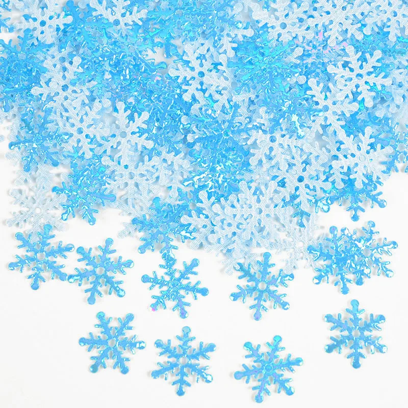 27Pcs Christmas Snowflake Window Sticker Christmas Wall Stickers