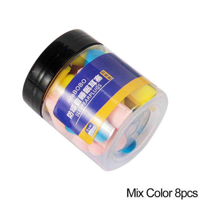Sleeping Earplugs Anti Snoring Noise Reduction Sound Insulation Earplug Hearing Protection Foam Reusable Ear Plugs