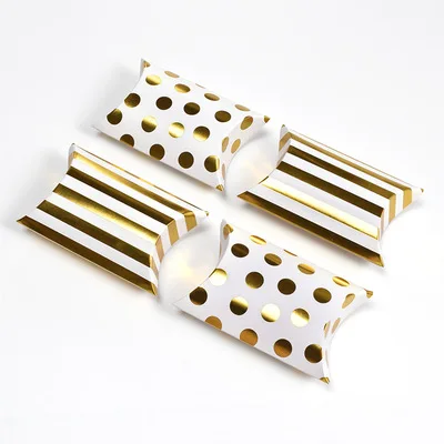Подушка Форма крафт-коробка для конфет, ювелирных изделий крафт-бумага свадебные подарочные коробки пирог вечерние коробки Экологичные рождественские коробки для конфет