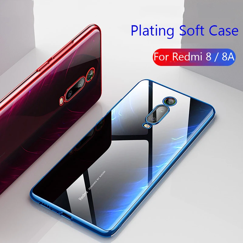 Lainergie для Xiaomi Redmi 8 роскошное покрытие чехла мягкий прозрачный тонкий чехол