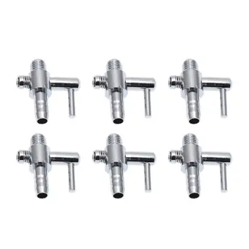 

30PCS Splitter Switch Valve Control Aquarium Fish Tank Stainless Steel Air Pump Flow Lever for Oxygen Tube Aquarium Fish Tank