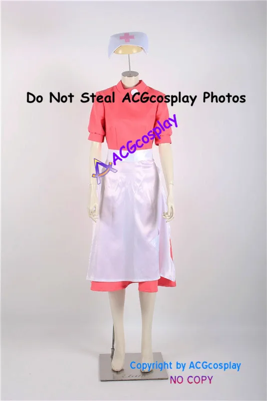 Nurse Joy Cosplay Costume include headgear acgcosplay costume | Тематическая одежда и униформа