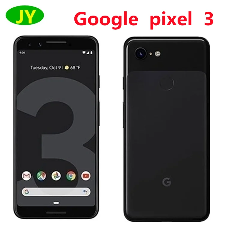 Google pixel 3 telefone móvel original snapdragon 845 4gb 64gb 128gb 5.5 "octa núcleo andorid 9 nfc google smartphone