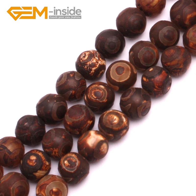 

Круглые коричневые винтажные бриллианты для изготовления ювелирных изделий, бусины россыпью 15 дюймов, бусины россыпью «сделай сам», безделушки, ювелирные изделия 6 мм, 8 мм, 10 мм, 12 мм