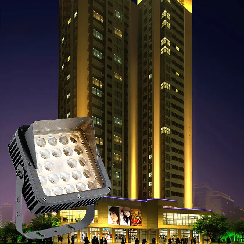 Beam Lamp IP65 Waterproof Spotlight Landscape Lamp Landscape Lighting Exterior Wall Washer Aluminum Hotel Lighting Flood Light