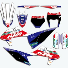 Full Custom Stickers Motocross Graphics Backgrounds Decals For KTM EXC XC XCF 2020 For KTM SX SXF 2019 2020 125 150 250 350 450 motorcycle graphics stickers decals for ktm sxf mxc xc sx exc 125 200 250 300 350 400 450 525 2005 2006 2007