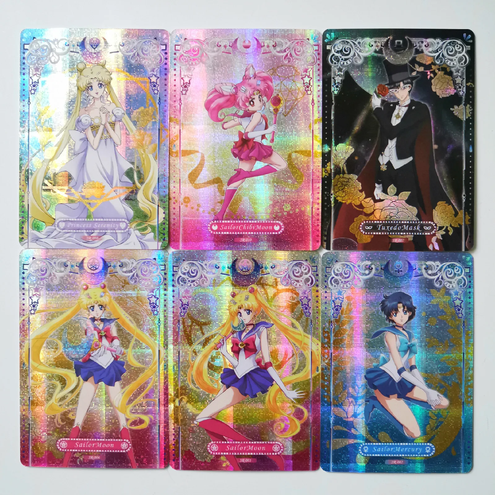 Najtaniej 10 sztuk zestaw Sailor Moon 25th rocznica zabawki Hobby Hobby kolekcje kolekcja gier Anime karty