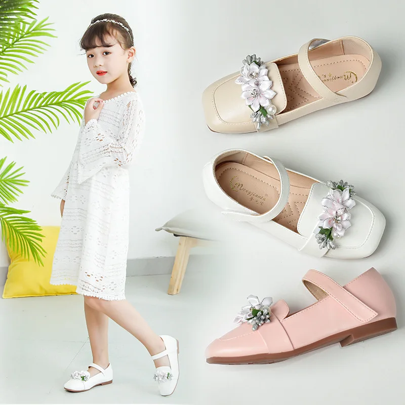 

2019 Autumn New Style Korean-style Daughter CHILDREN'S Leather Shoes Princess Shoes Performance Banquet Shoe Shoes