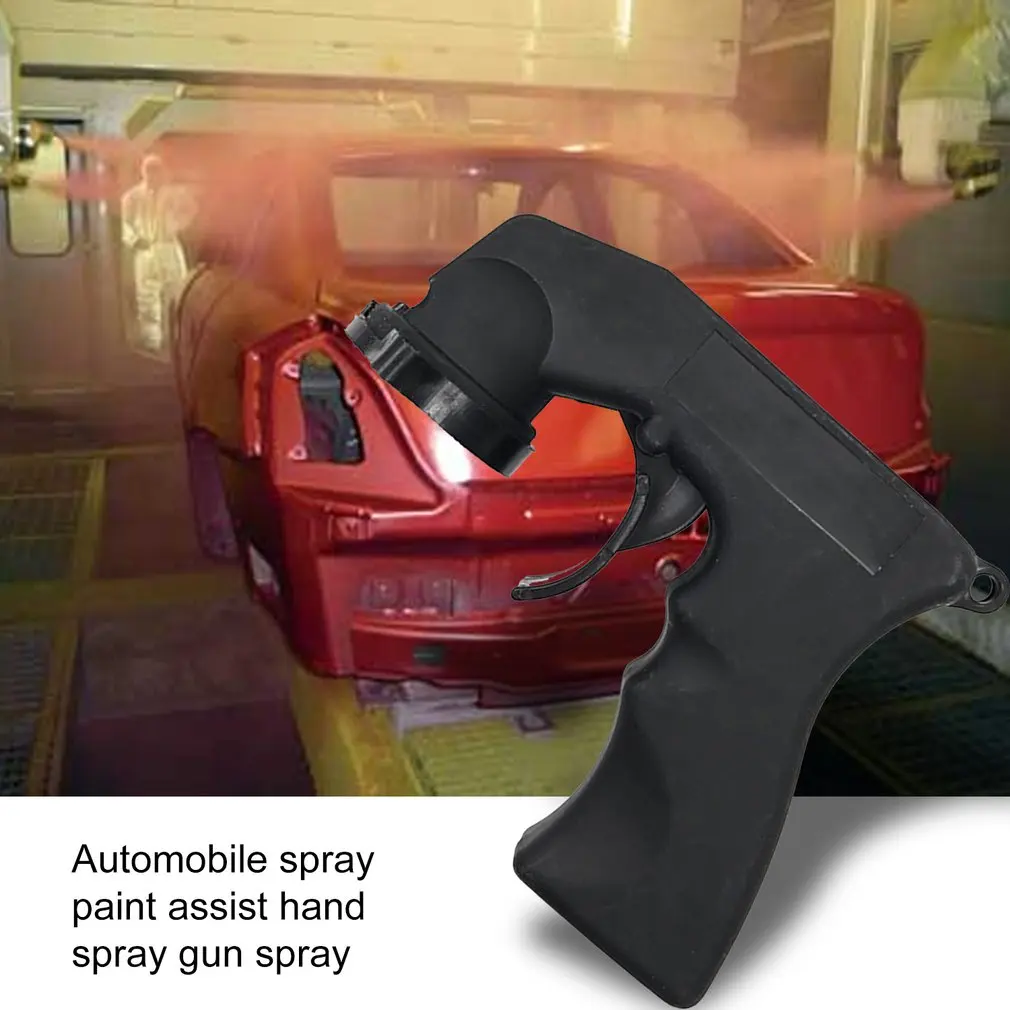 Car Aerosol Spray Painting Can Gun Plastic Handle Tool With Full Grip