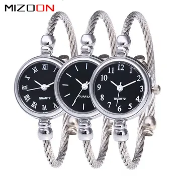 

Simple Silver Women Watches Elegant Small Bracelet Female Clock 2018 New Fashion Brand Roman Dial Retro Ladies Wrist Watches