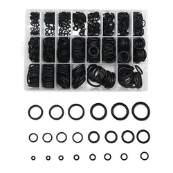 O anéis de vedação de borracha o anéis nitrilo arruela selos, amortecedor à prova dwaterproof água reparação variedade de borracha kit conjunto de vedação anel caixa