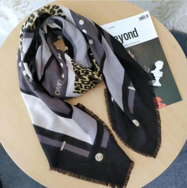 Итальянский модный Бренд liu. jo женские шарфы, летние модные шарфы высокого качества - Цвет: Темно-фиолетовый