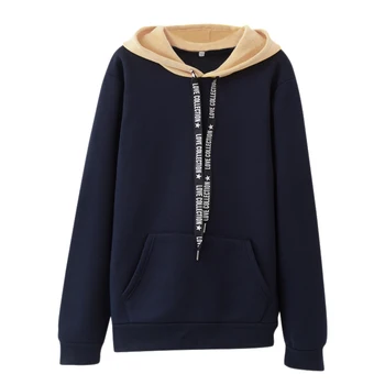 

Hoodies Women 2019 Brand Female Long Sleeve Solid Color Hooded Sweatshirt Hoodie Tracksuit Sweat Coat Casual Sportswear New