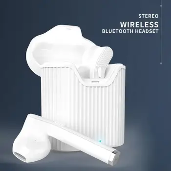 

H19T TWS Mini True Wireless Bluetooth In-ear HiFi Earbuds Noise Reduction Earphone Portable Headsets with Charging Box