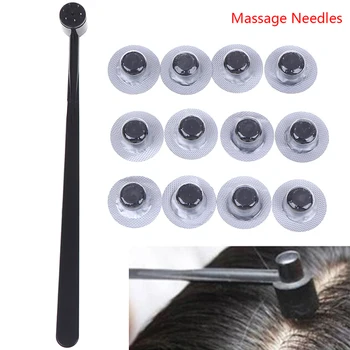 

1Set Acupuncture Needle Yunlong Dermal Needle Seven Star Dermal Needle With 12 Replacable Head Skin Needle