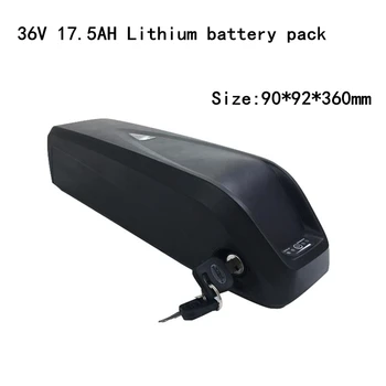 

36V 17.5Ah 18AH Electric Bicycle Battery Water Kettle E Bike Battery 18650 Cell Lithium Battey Pack with BMS + 2A Charger