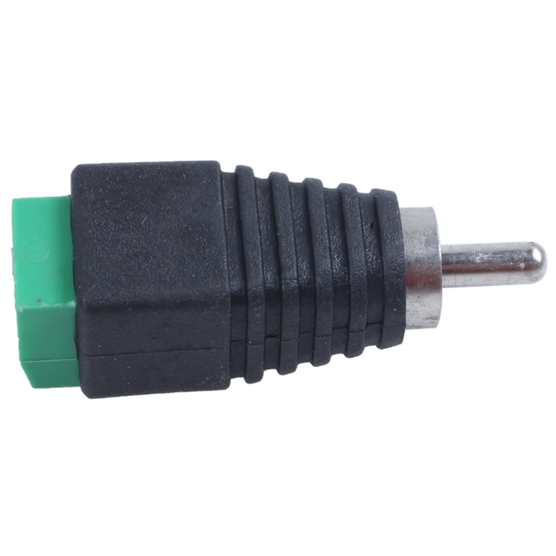 7 x CCTV UTP o AV RCA male video balun terminal screw green black | Обустройство дома