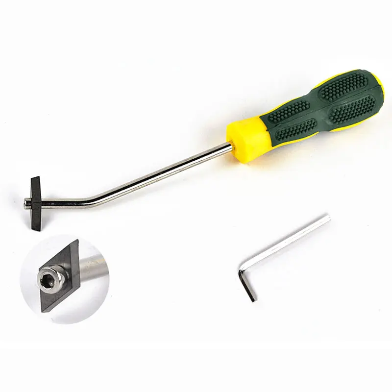 

Tungsten Steel Slotting Cone Notcher Joint Cleaner for Cleaning Different Ceramic Tile Gap Cleaning Tool Notcher Collator